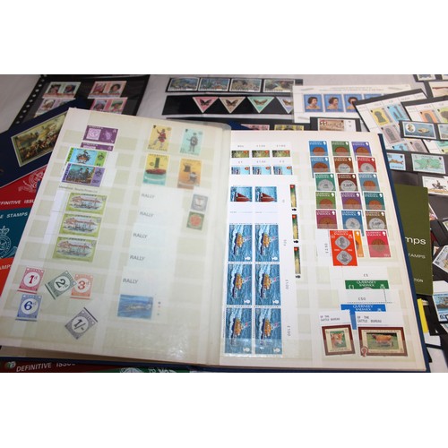 350 - A Quantity Of Worldwide Wide Collectors Packs Un Franked Stamps  In An Album And Plastic Slips