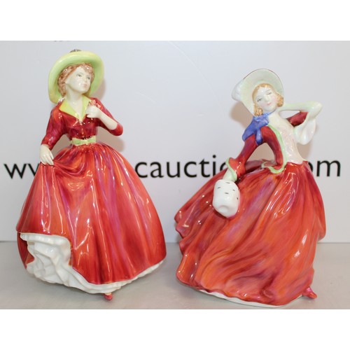 112 - 6 x Collectable Figurines 1 x Royal Worcester and 5 x Royal Doulton Tallest 22cm Unboxed
COLLECTION ... 