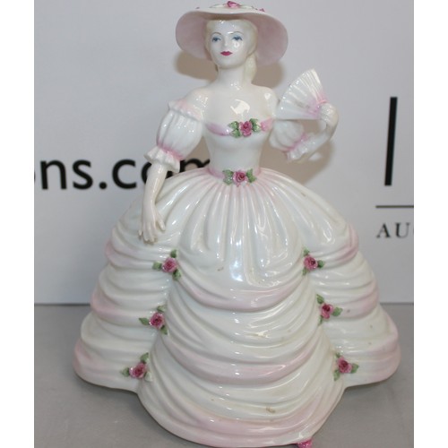 113 - 6 X Collectable Coalport Figurines Tallest 21cm Unboxed
COLLECTION ONLY