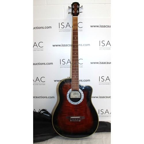 217 - Aria Base Guitar In A Case Untested Without Strings