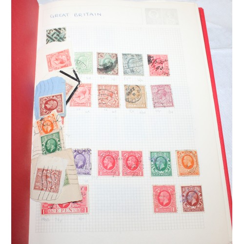 353 - 3 x Worldwide Stamp Albums Mostly Franked But Some Unfranked
Not Showing All Stamps In Pictures