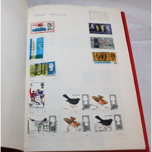 353 - 3 x Worldwide Stamp Albums Mostly Franked But Some Unfranked
Not Showing All Stamps In Pictures