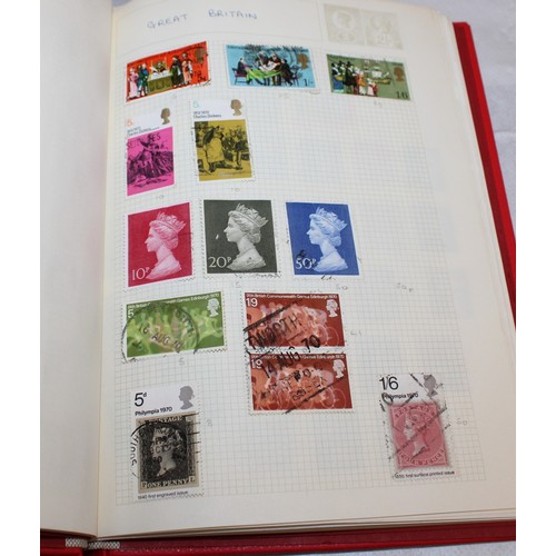 353 - 3 x Worldwide Stamp Albums Mostly Franked But Some Unfranked
Not Showing All Stamps In Pictures