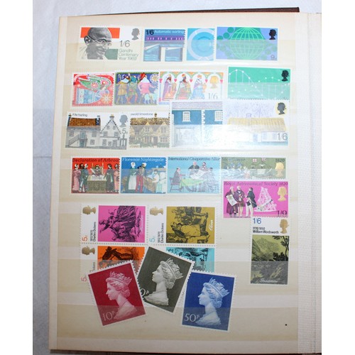 354 - Quantity Of British Unfranked Stamps In Book