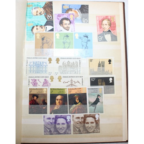 354 - Quantity Of British Unfranked Stamps In Book