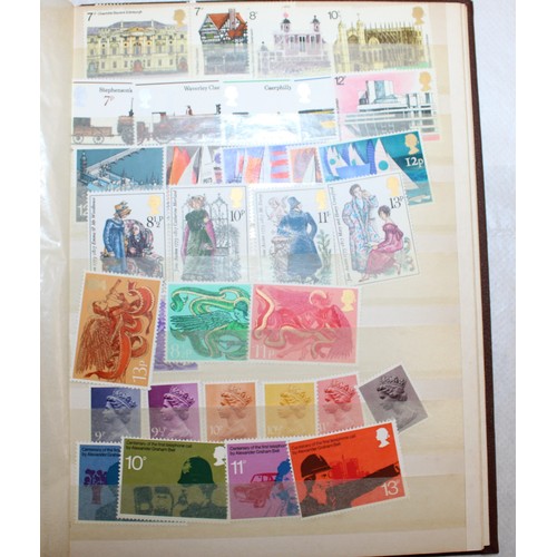 354 - Quantity Of British Unfranked Stamps In Book