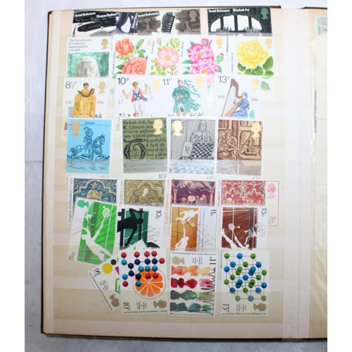 354 - Quantity Of British Unfranked Stamps In Book