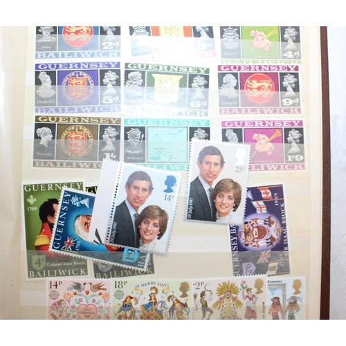 354 - Quantity Of British Unfranked Stamps In Book