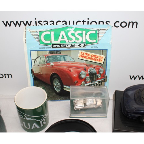 130 - Jaguar Car Memorabilia Inc- Pen/Cap/Cars/Etc