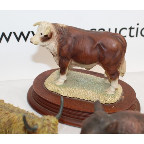 132 - Collection Of BULLS Inc-Wooden/Ceramic Etc
Largest-33cm
COLLECTION ONLY