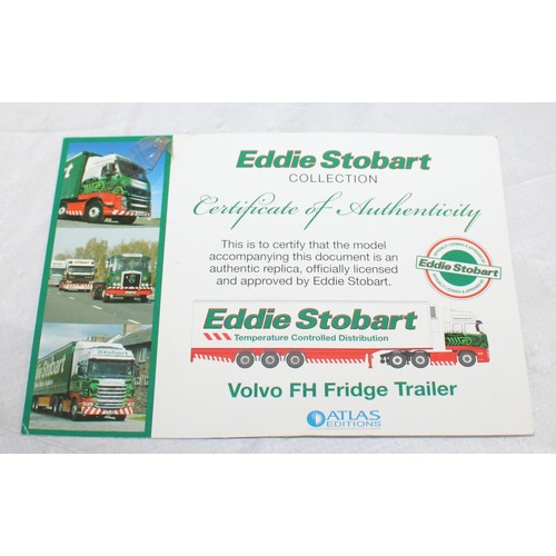 134 - Collection Of Car Memorabilia Inc Eddie Stobart Boxed Vehicles With Certificates/Jaguar Tin/Lotus Co... 