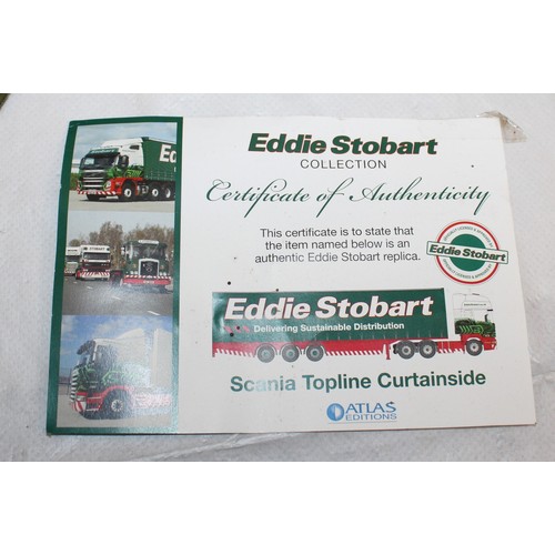 134 - Collection Of Car Memorabilia Inc Eddie Stobart Boxed Vehicles With Certificates/Jaguar Tin/Lotus Co... 