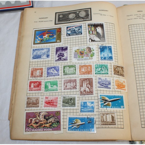 357 - A Quantity Of Stamps Including First Day Covers, Franked And Unfranked Lose Stamps, A Stanley Gibbon... 