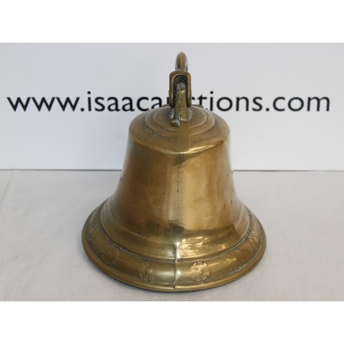 136 - Vintage Brass Wall Bell
Height 19.5cm