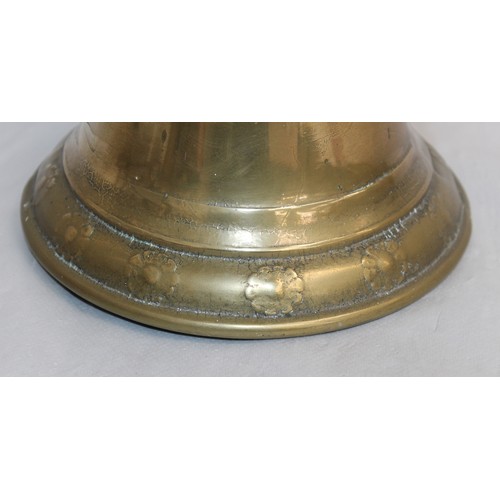 136 - Vintage Brass Wall Bell
Height 19.5cm