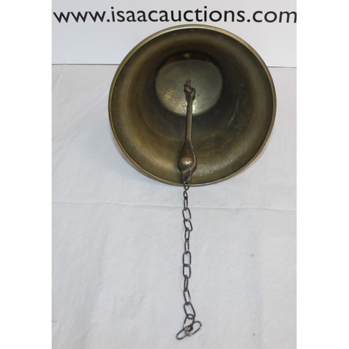 136 - Vintage Brass Wall Bell
Height 19.5cm