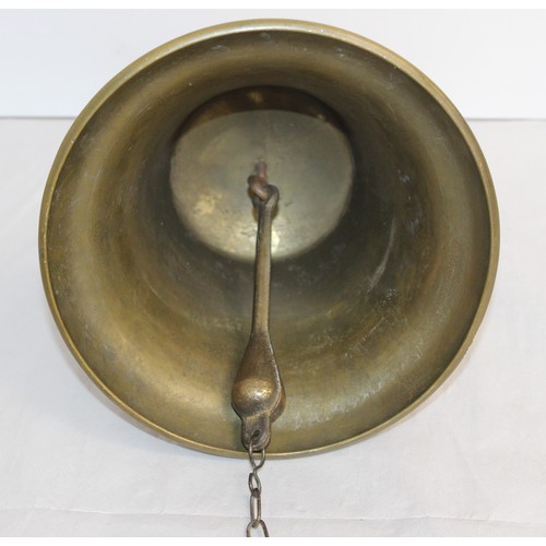 136 - Vintage Brass Wall Bell
Height 19.5cm