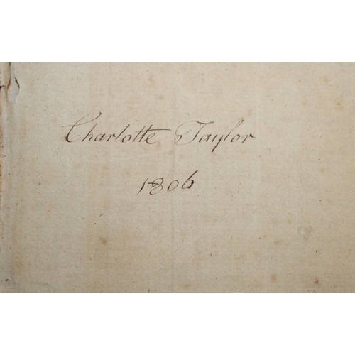 3 - The Art Of Cookery Book Signed -  Dated: 1806...