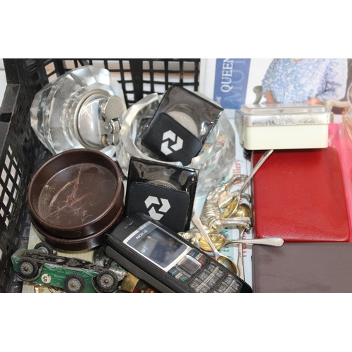 138 - A Quantity Of Collectable Items 
Tray Not Included