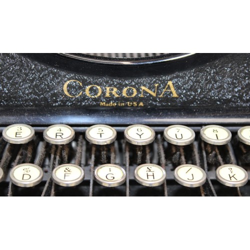 139 - L C Smith And Corona Typewriter In A Case Made In USA