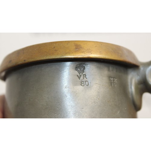 145 - 6 x Metal Tankards
Height Of Tallest 16cm