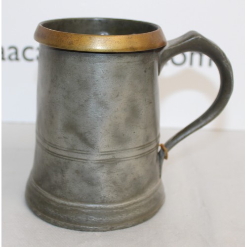 145 - 6 x Metal Tankards
Height Of Tallest 16cm