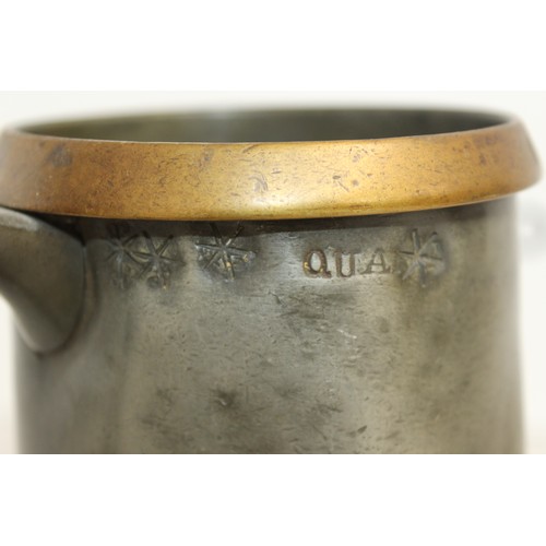 145 - 6 x Metal Tankards
Height Of Tallest 16cm