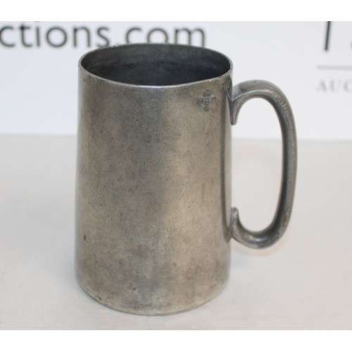 145 - 6 x Metal Tankards
Height Of Tallest 16cm