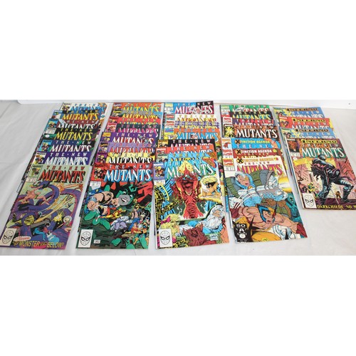 18 - A Quantity Of Comics Including Marvels The New Mutants And More