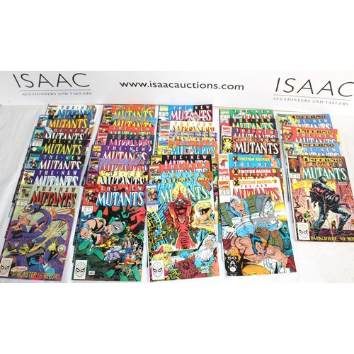 18 - A Quantity Of Comics Including Marvels The New Mutants And More