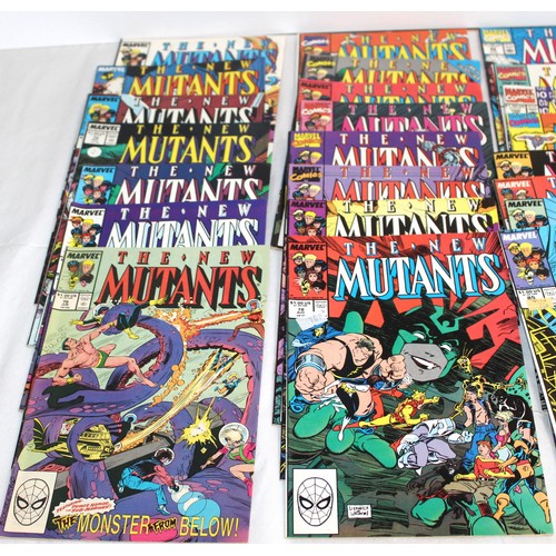 18 - A Quantity Of Comics Including Marvels The New Mutants And More...