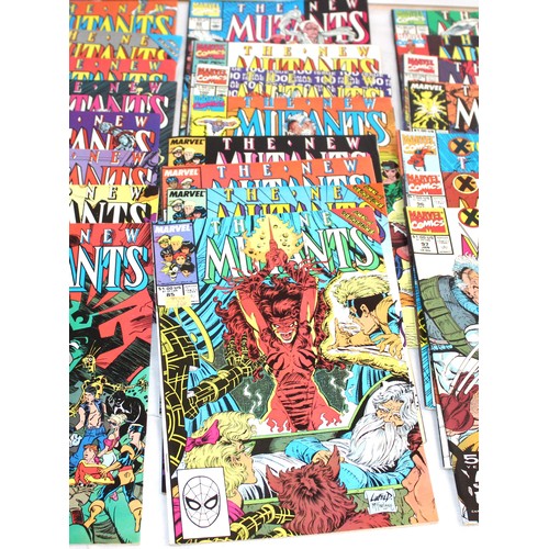 18 - A Quantity Of Comics Including Marvels The New Mutants And More