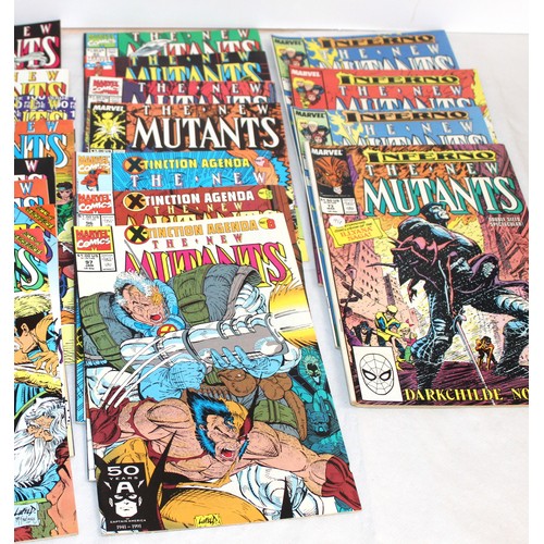 18 - A Quantity Of Comics Including Marvels The New Mutants And More