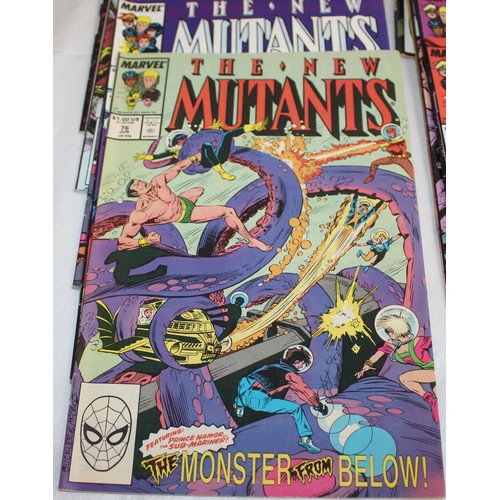 18 - A Quantity Of Comics Including Marvels The New Mutants And More