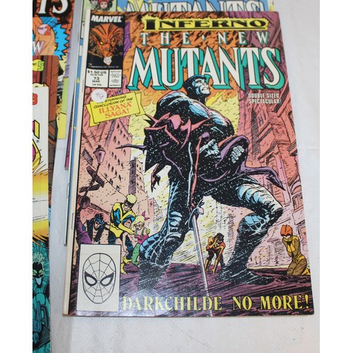 18 - A Quantity Of Comics Including Marvels The New Mutants And More...