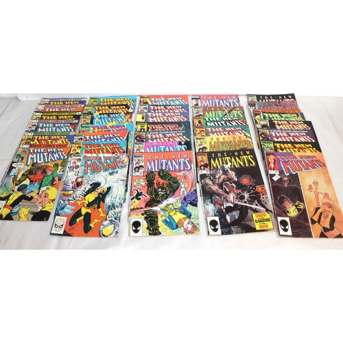 19 - A Quantity Of Comics By Marvel The New Mutants...