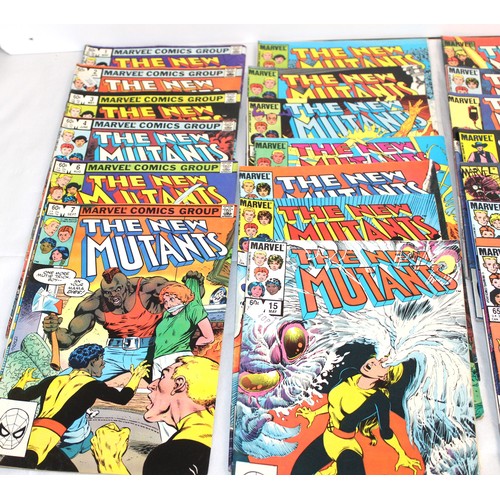 19 - A Quantity Of Comics By Marvel The New Mutants...