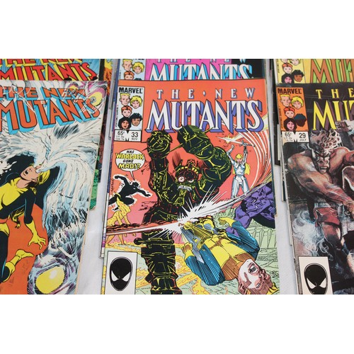 19 - A Quantity Of Comics By Marvel The New Mutants...