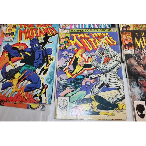 19 - A Quantity Of Comics By Marvel The New Mutants...