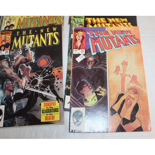 19 - A Quantity Of Comics By Marvel The New Mutants...