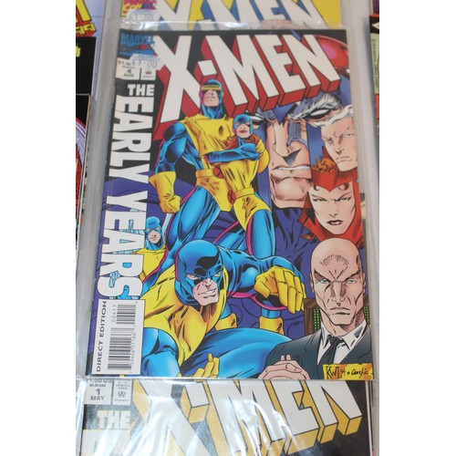 21 - A Quantity Of Comics Including Marvel X-Men, Marvel X-Men The Early Years, Marvel X-Men Amazing Adve...