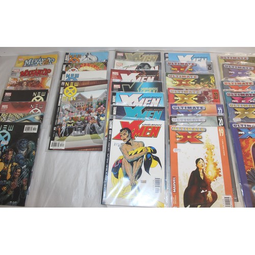 22 - A Quantity Of Comics Including Marvel Mekanix, Marvel New X Men, Marvel Uncanny X-Men, Marvel Ultima...