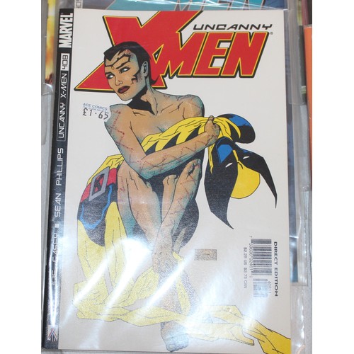 22 - A Quantity Of Comics Including Marvel Mekanix, Marvel New X Men, Marvel Uncanny X-Men, Marvel Ultima...