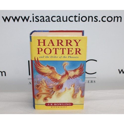 5 - Harry Potter And The Order Of The Phoenix J.K.Rowling First Edition Book