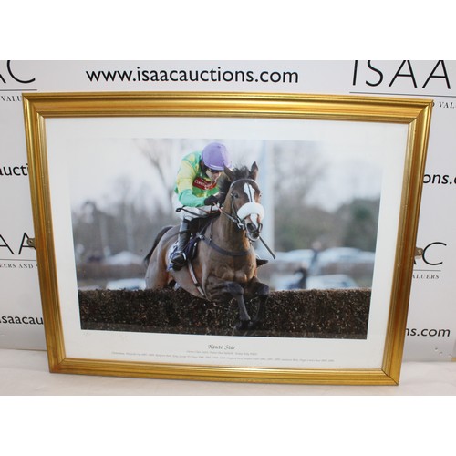 280 - Framed KAUTO STAR Print No 2/50 Cheltenham 72.5cm x 56cm
COLLECTION ONLY