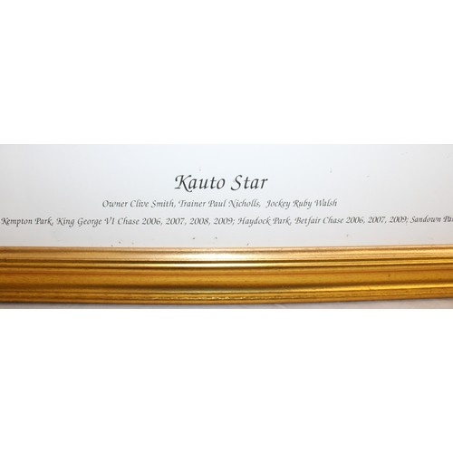 280 - Framed KAUTO STAR Print No 2/50 Cheltenham 72.5cm x 56cm
COLLECTION ONLY