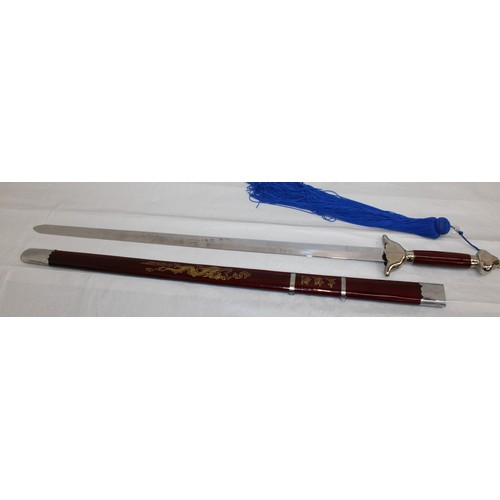 152 - Samurai Training Sword in Sheath