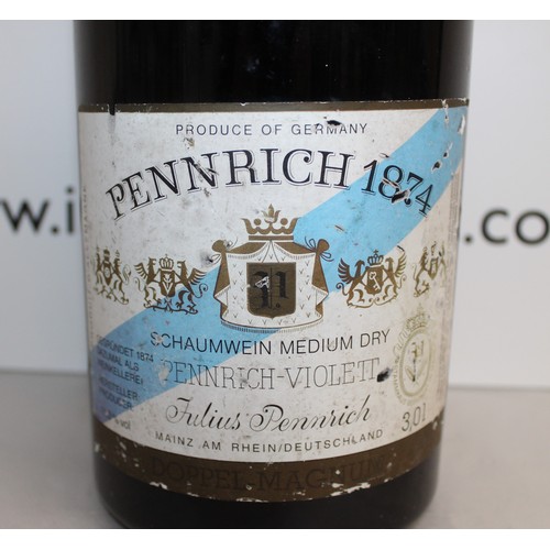 264 - A Double Magnum Of Pennrich 1874 Sparkling Wine Height 49.5cm
COLLECTION ONLY