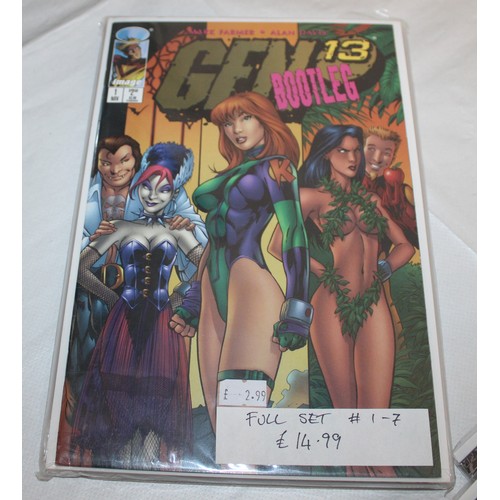 24 - A Large Quantity Of Comics Including, WildCats, CyberSpace, Cross Over, Wildstar, DV8, Sigma And Oth...