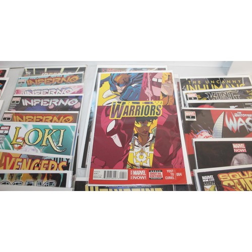 26 - A Quantity Of Marvel Comics Including X-Factor, Ultimate Iron Man, Daredevil, Night Side, Loki, Aven...